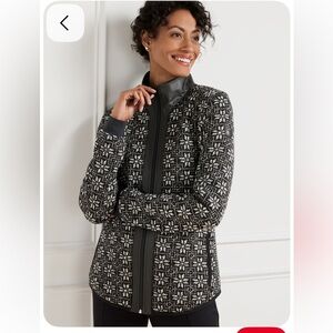 T by Talbots jacket size XS fleece inside
